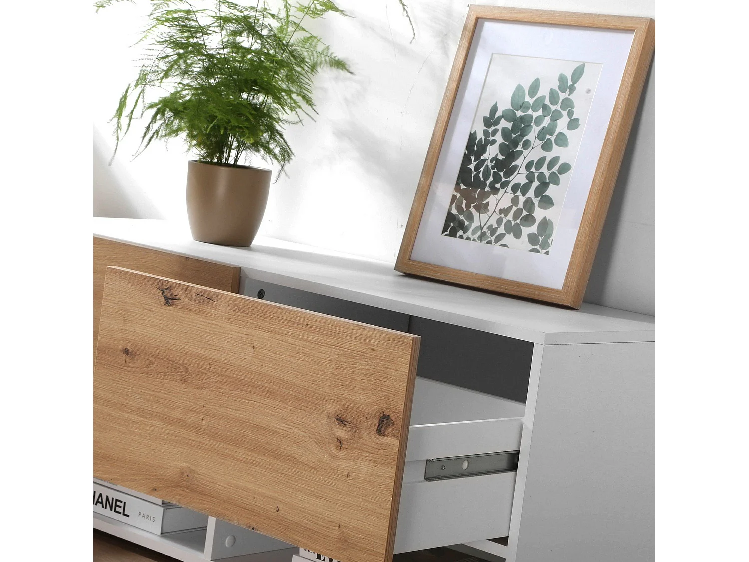 Aufbewahrungsbank mit 2 Schubladen 108,9x41,7x46,1 cm