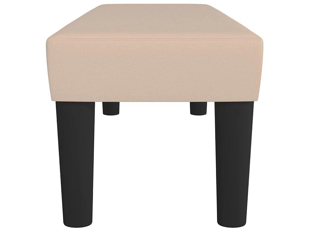 Panca Cappuccino 100x30x30 cm in Similpelle