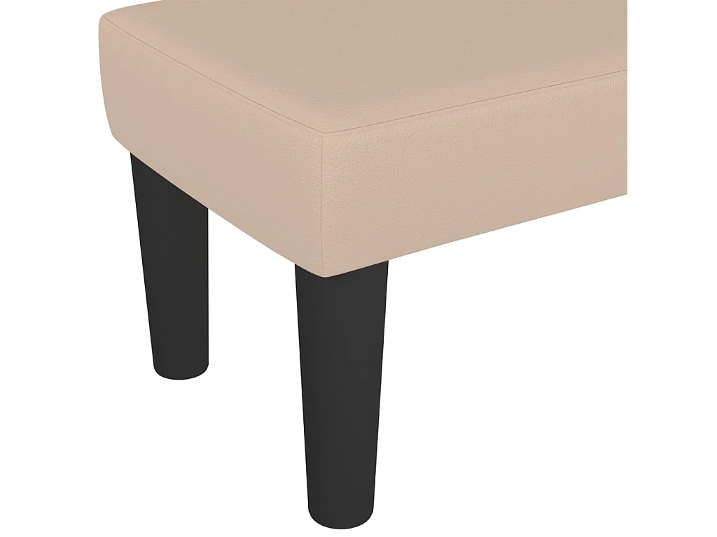 Panca Cappuccino 100x30x30 cm in Similpelle