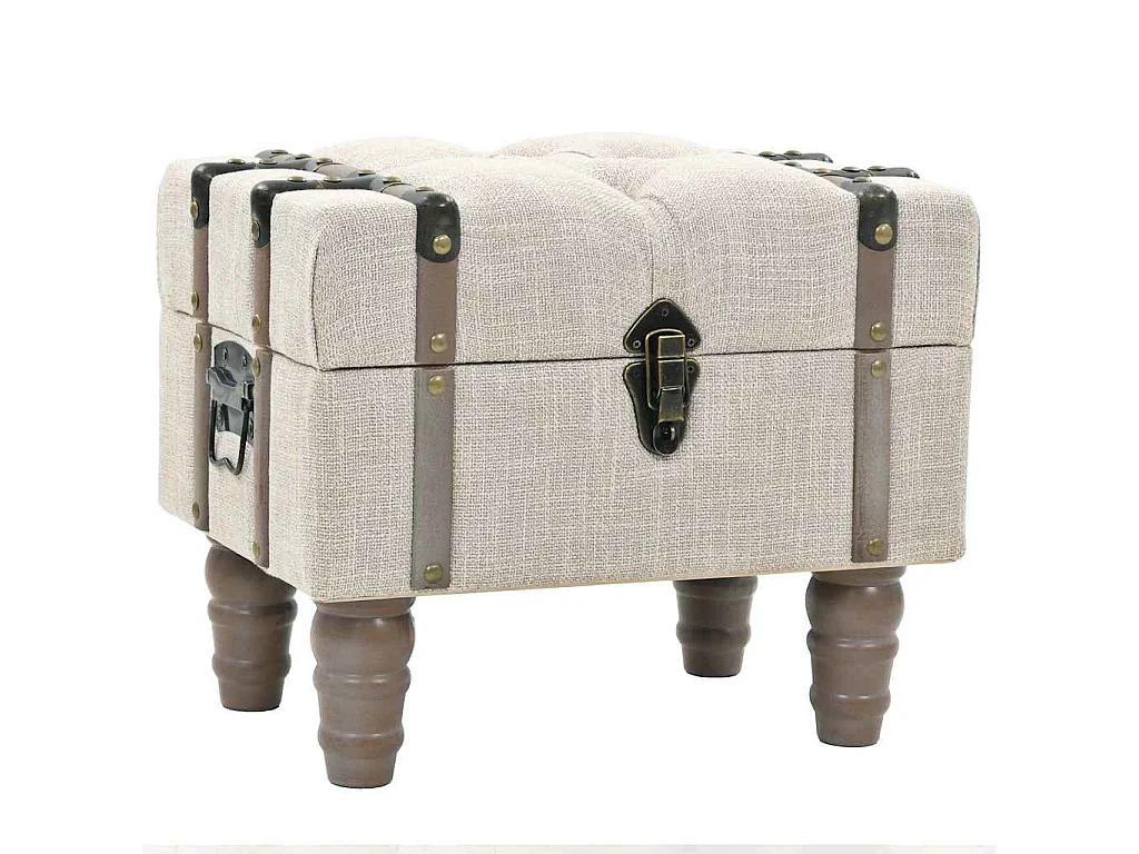 Aufbewahrungsbank-Set 3-tlg. Massivholz und Stahl 112x37x45 cm