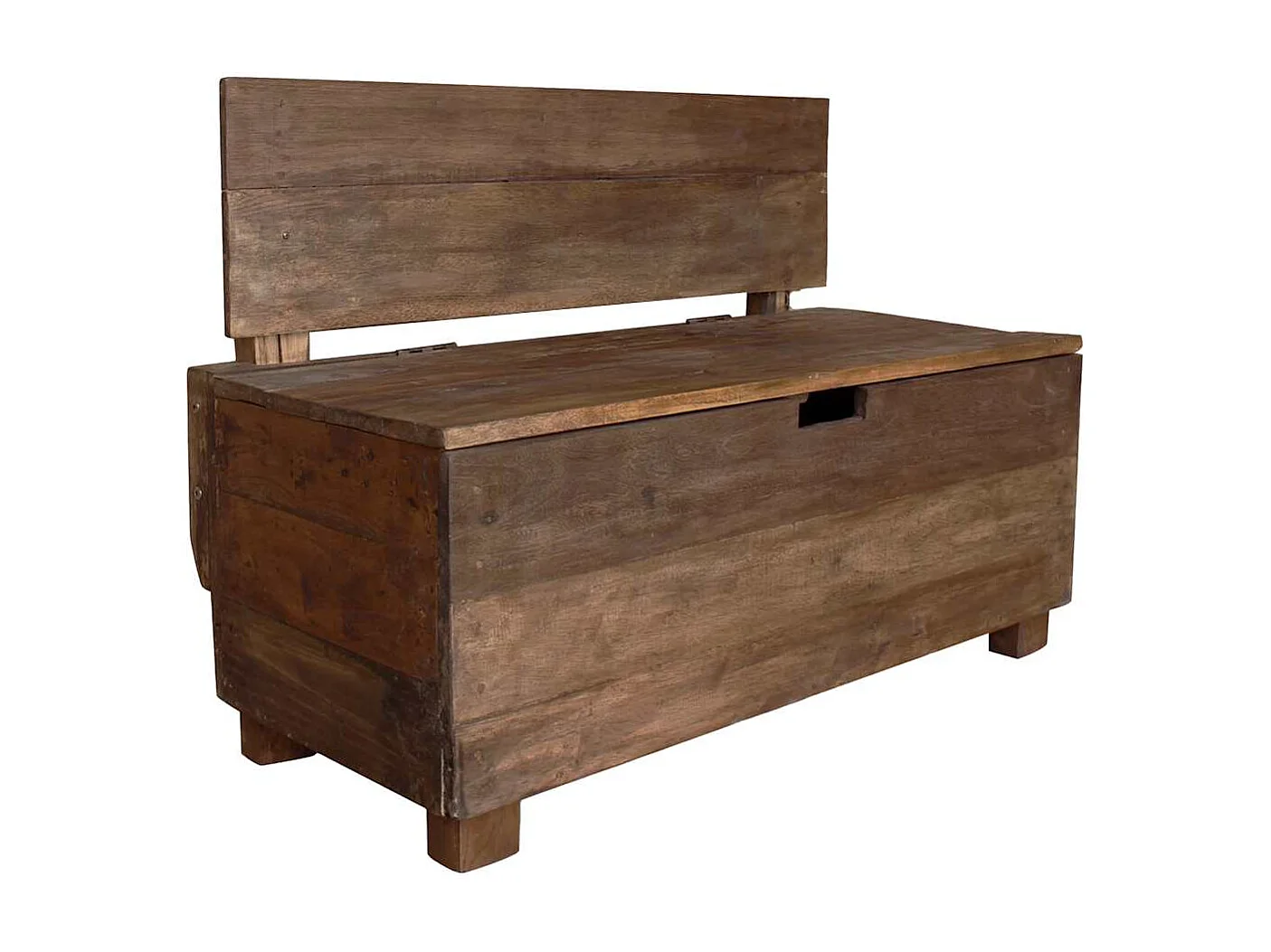 Sitzbank Massives Mahagoniholz 86x40x60 cm