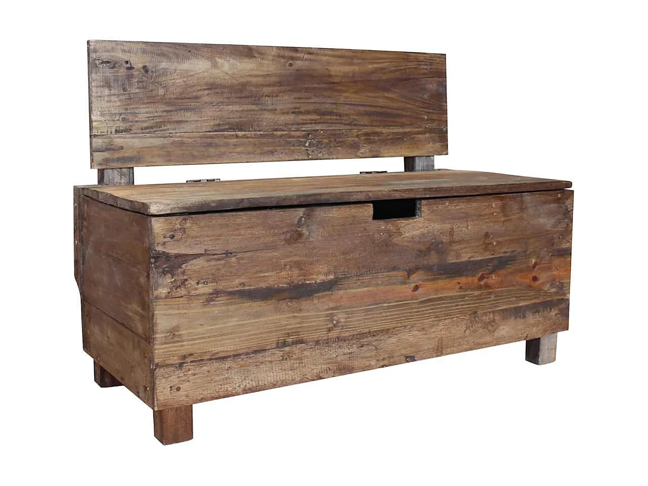 Sitzbank Massives Mahagoniholz 86x40x60 cm
