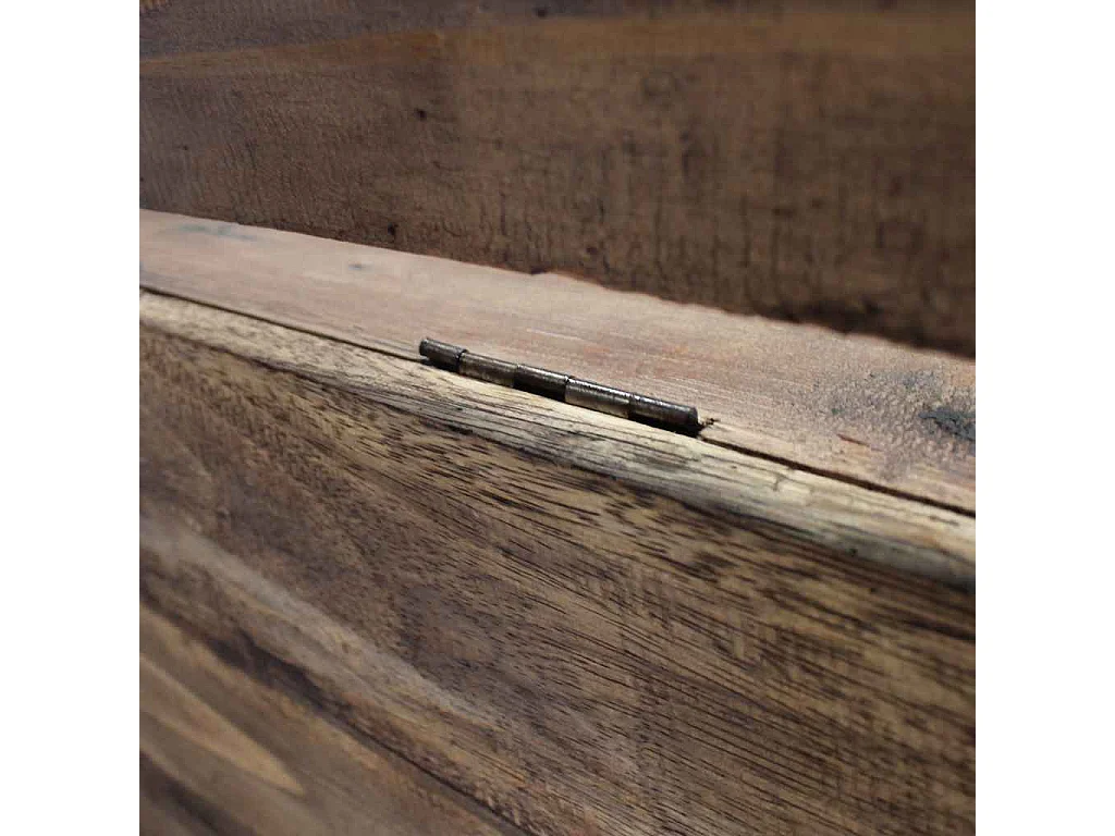 Banc bois massif d'acajou 86x40x60 cm