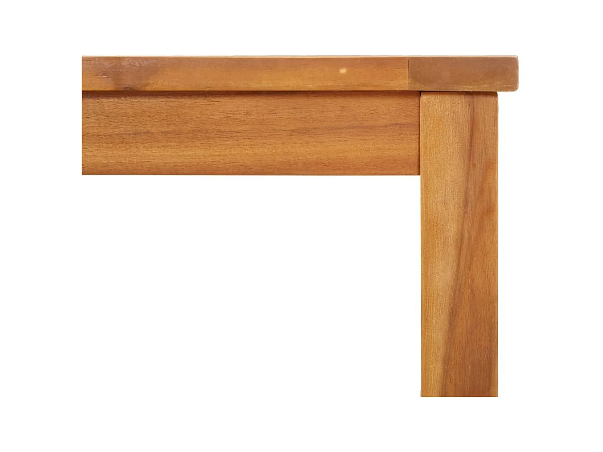 Ensemble de salon de jardin Adirondack 2 pcs bois acacia solide