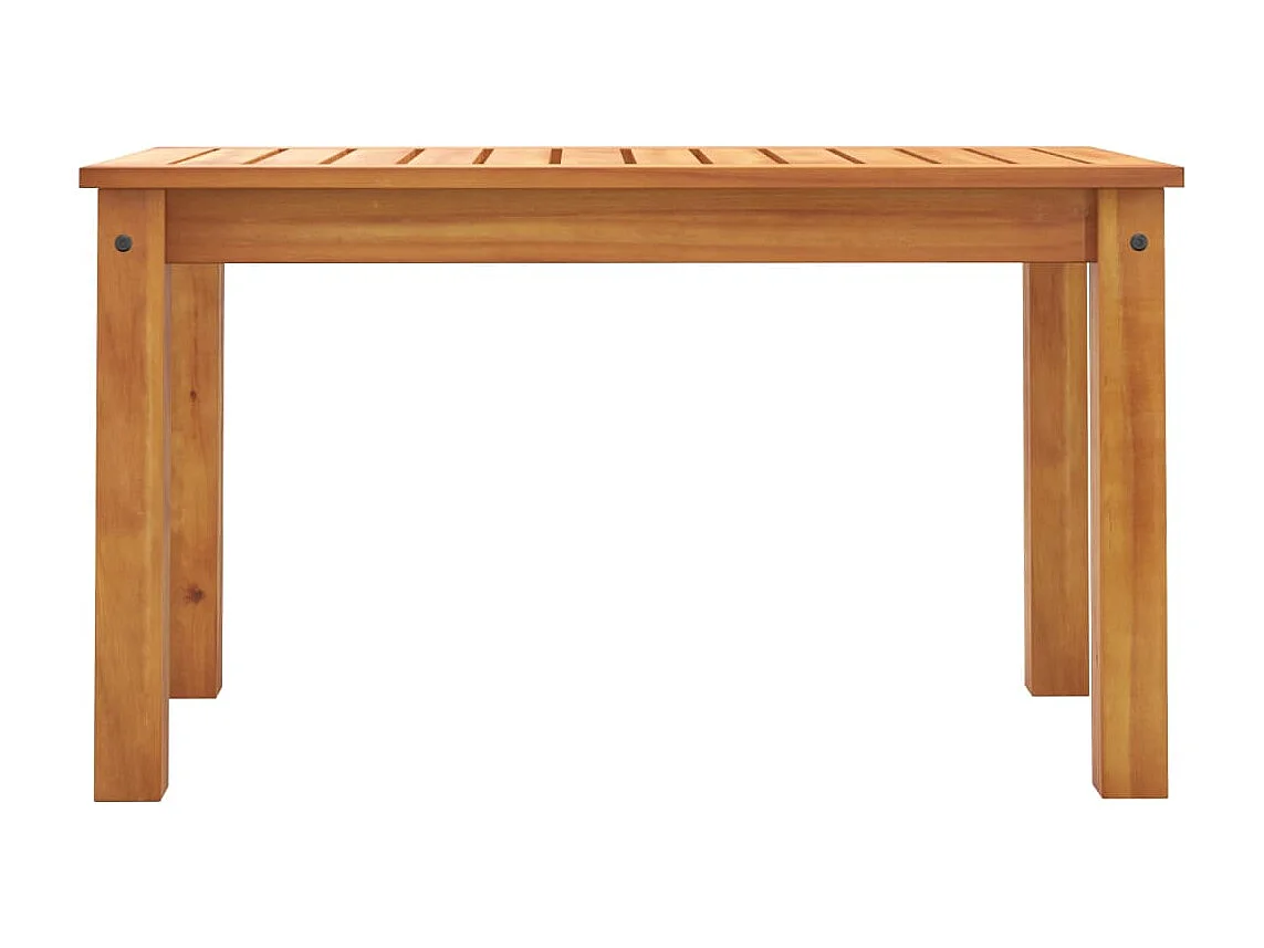 4-delige Loungeset met kussens poly rattan en massief hout