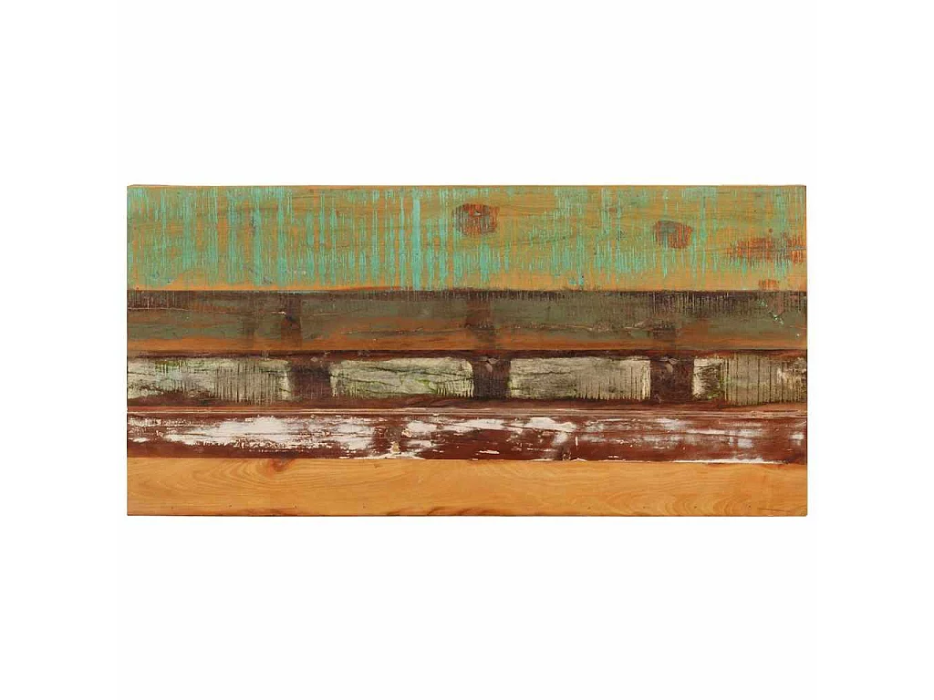 Tavolo da Bar 112x55x108 cm in Legno Massello di Recupero