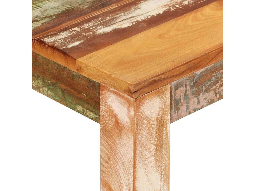 Tavolo da Bar 112x55x108 cm in Legno Massello di Recupero