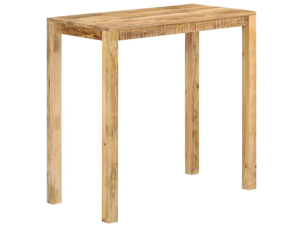 Bartisch 112x55x108 cm Massivholz Mango