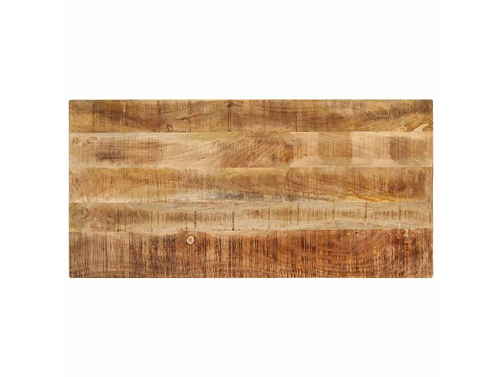 Mesa alta de bar madera maciza de mango 112x55x108 cm