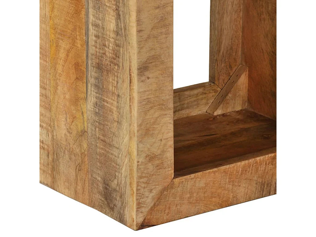 Tabouret 40x30x40 cm Bois de manguier solide