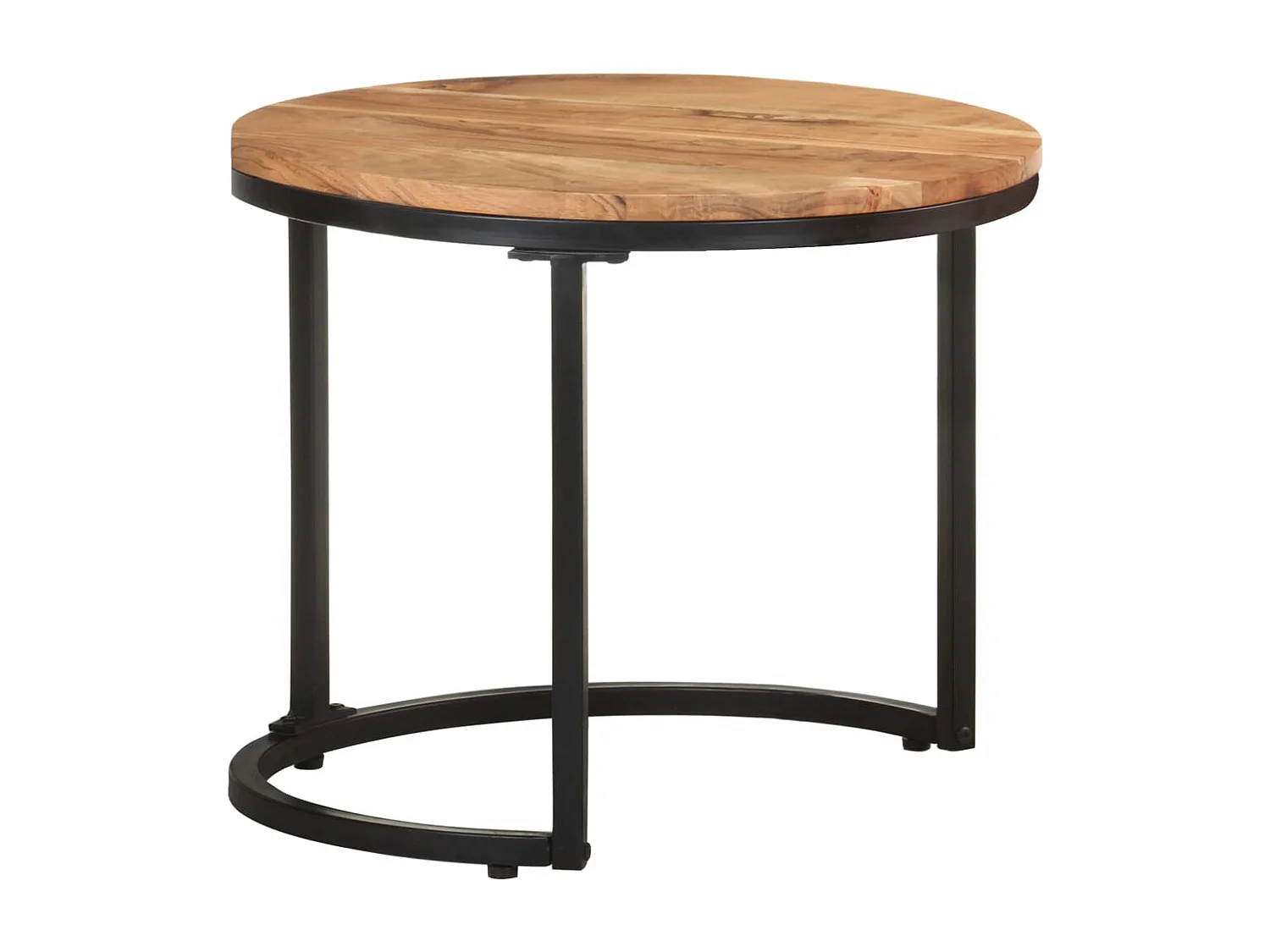 Beistelltische 3 Stk. Massivholz Akazie