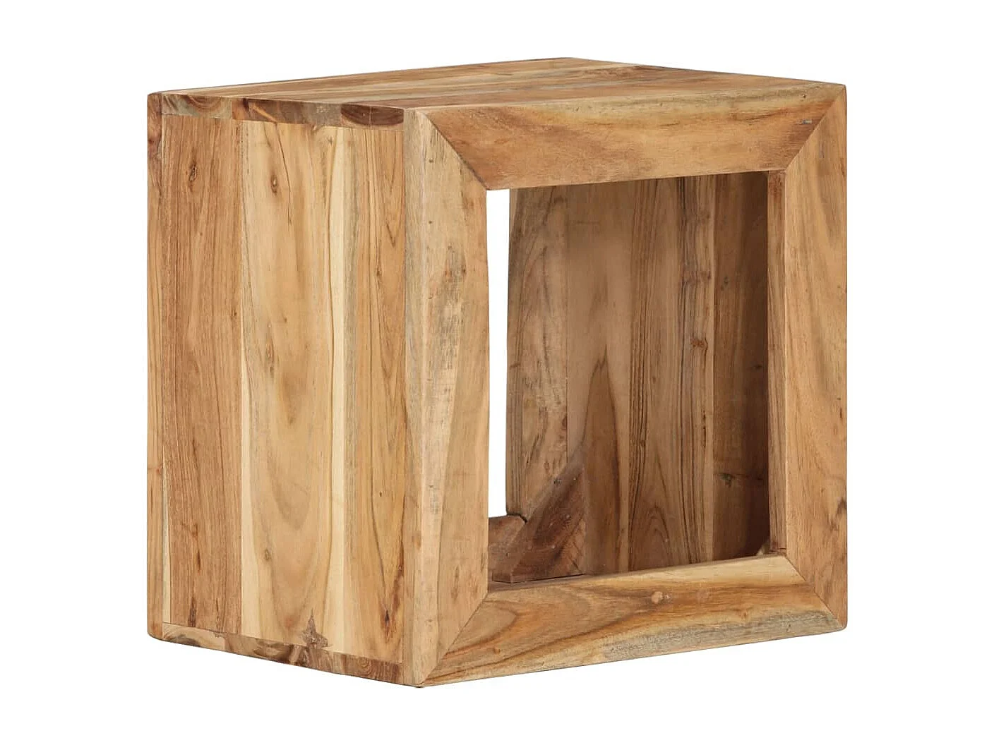 Tabouret 40x30x40 cm Bois d'acacia solide