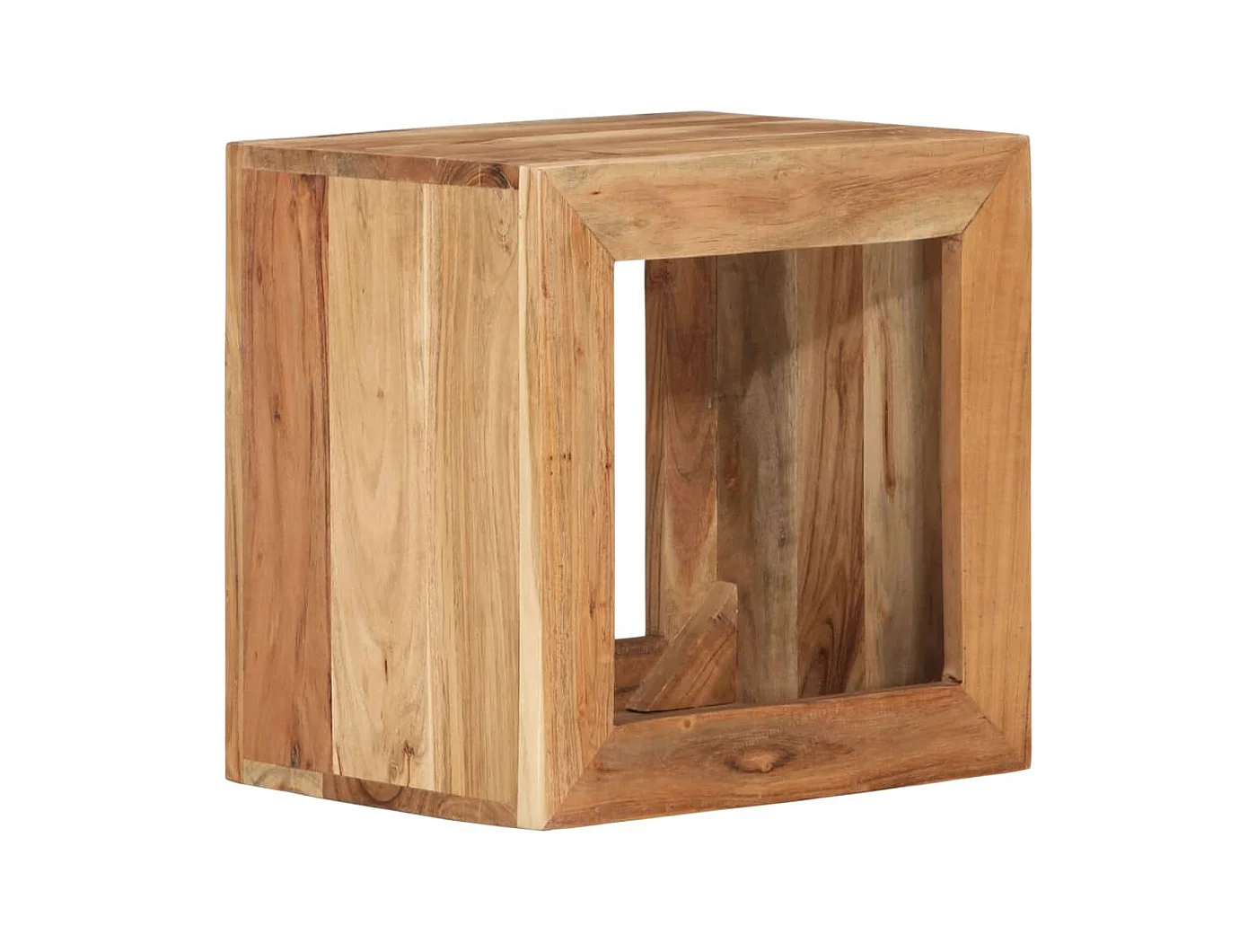 Tabouret 40x30x40 cm Bois d'acacia solide