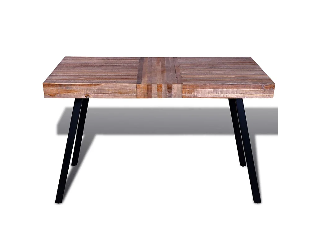 Mesa de teca reciclada