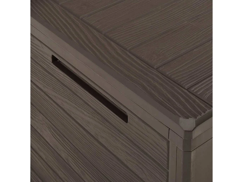 Tuinbox 58,5x46x55 cm polypropeen bruin