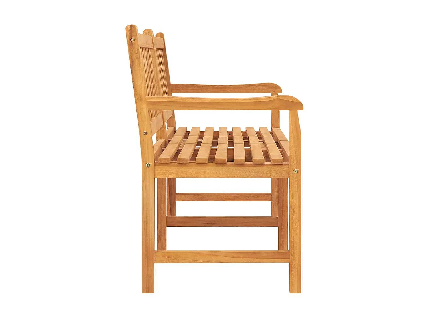 Panca Giardino 3 Posti con Tavolino 150 cm Legno Massello Teak