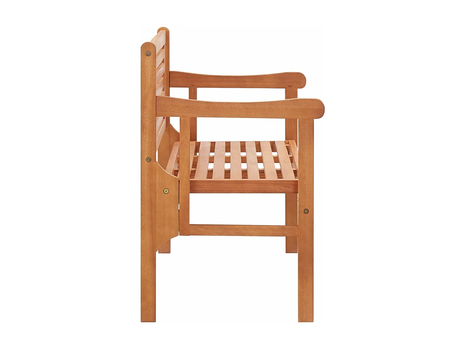 Banco de jardÃ­n plegable de madera maciza de eucalipto 120 cm