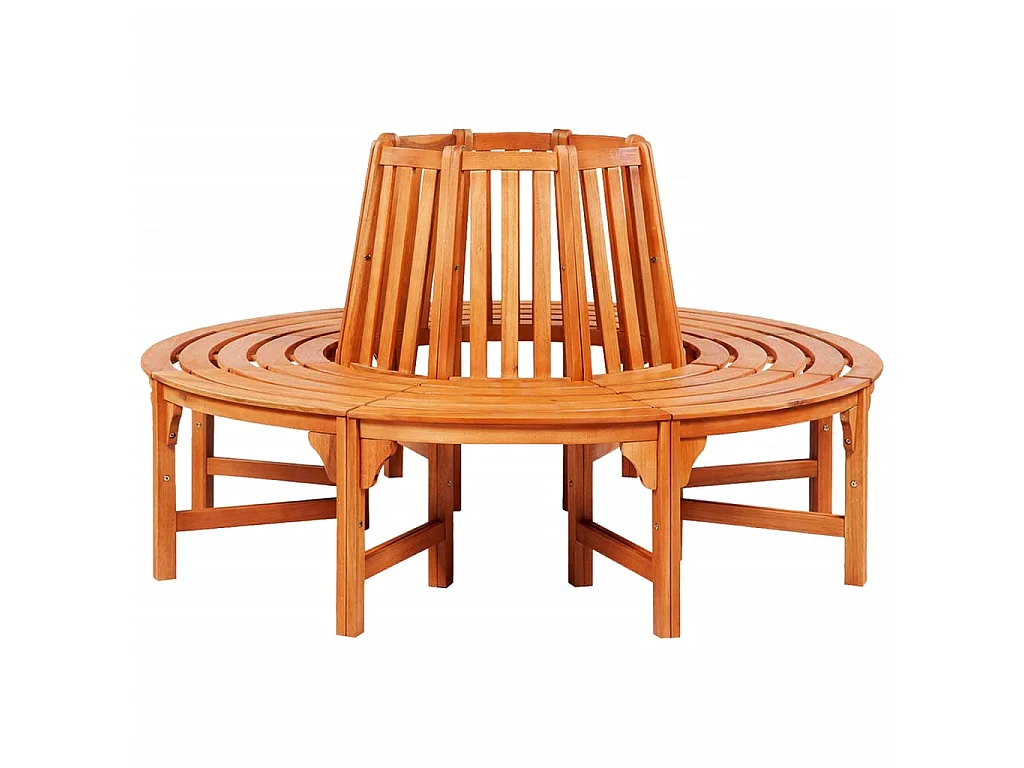 Banc d'arbre Ø 160 cm Bois