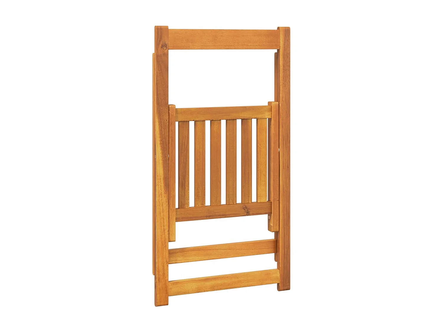 Chaises pliables de jardin lot de 4 Bois d'acacia massif