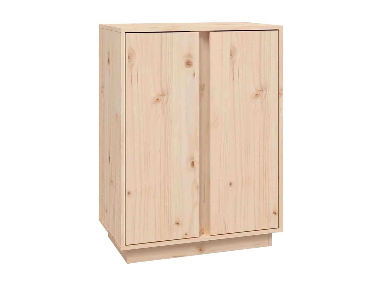 Sideboard 60x35x80 cm Massivholz Kiefer