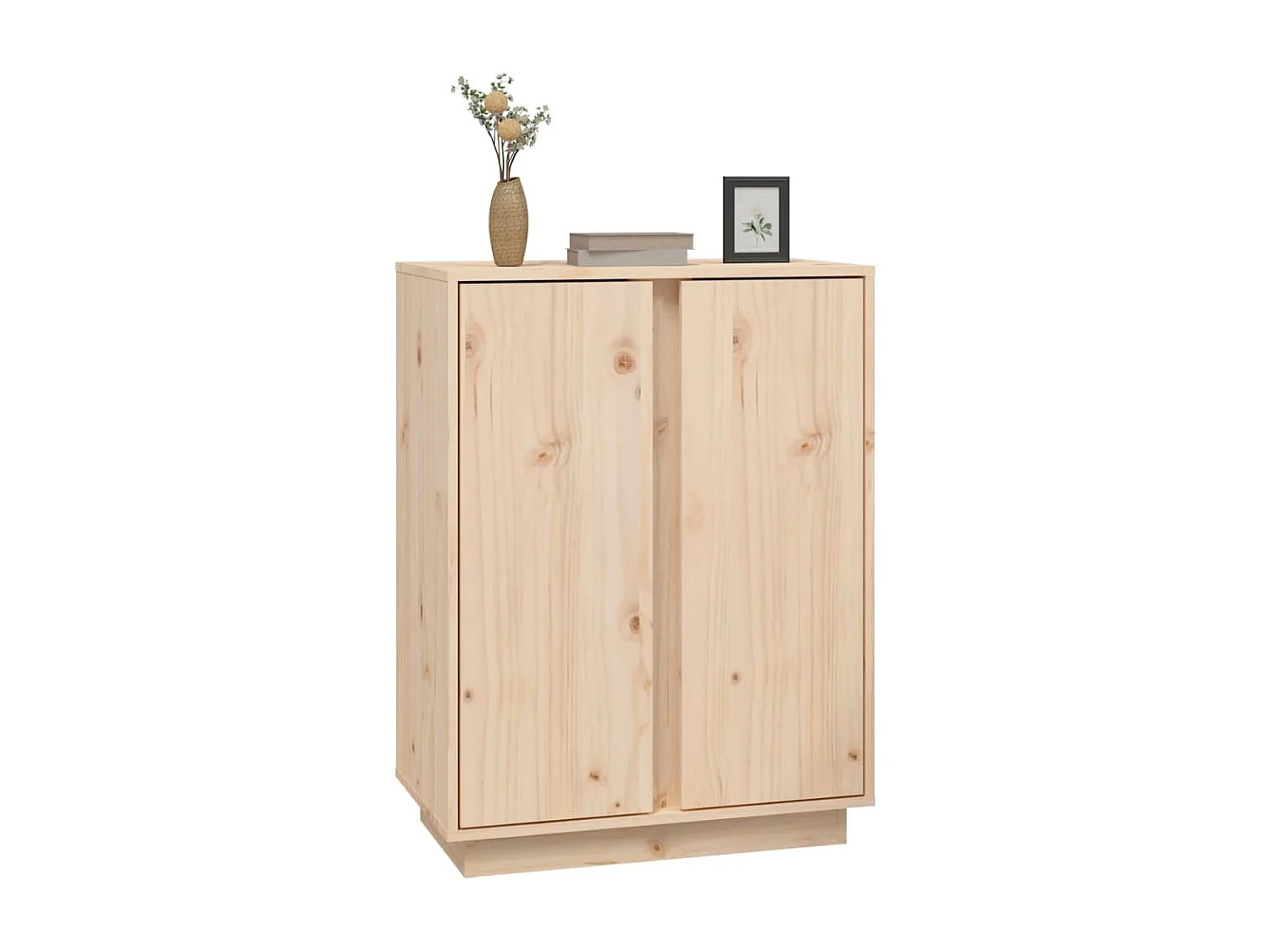 Sideboard 60x35x80 cm Massivholz Kiefer