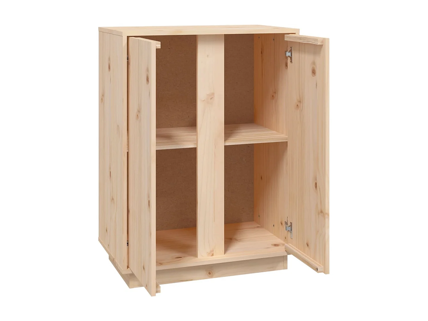 Sideboard 60x35x80 cm Massivholz Kiefer