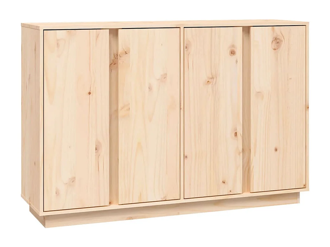 Buffet 120x35x80 cm Bois massif de pin