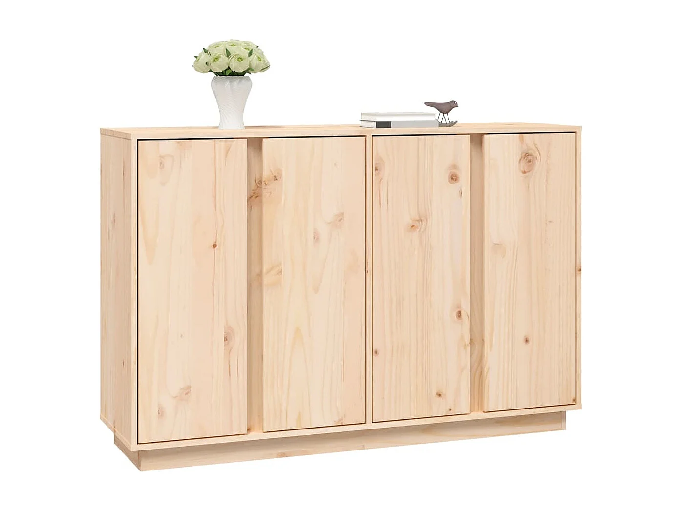 Buffet 120x35x80 cm Bois massif de pin