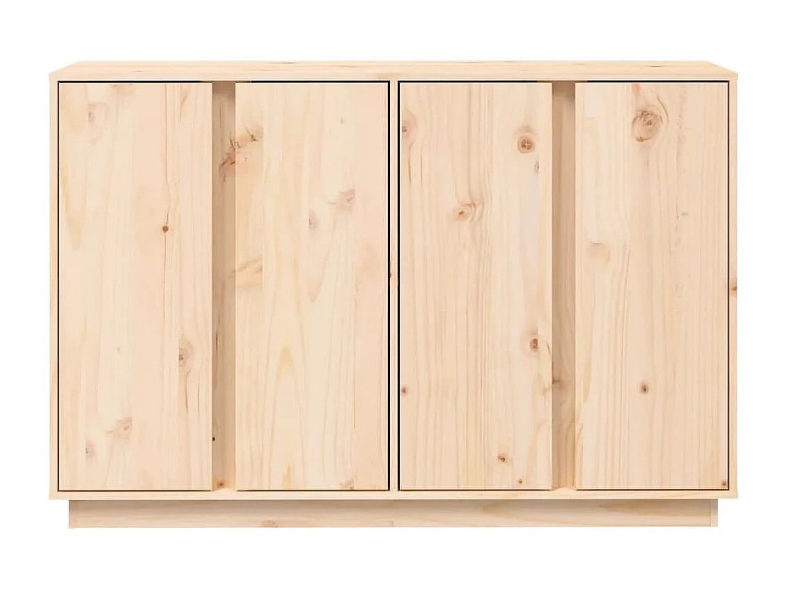 Buffet 120x35x80 cm Bois massif de pin