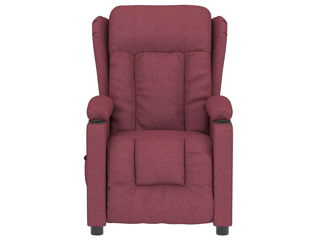 Fauteuil électrique de massage Bordeaux Tissu