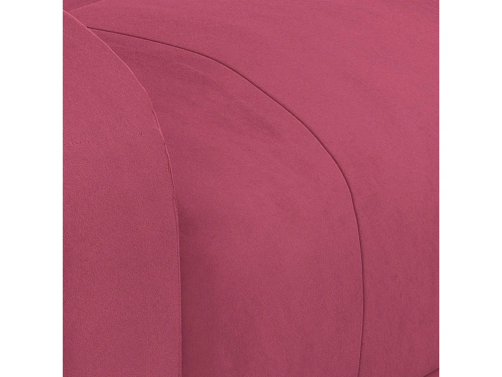 Fauteuil de massage Rouge bordeaux Velours