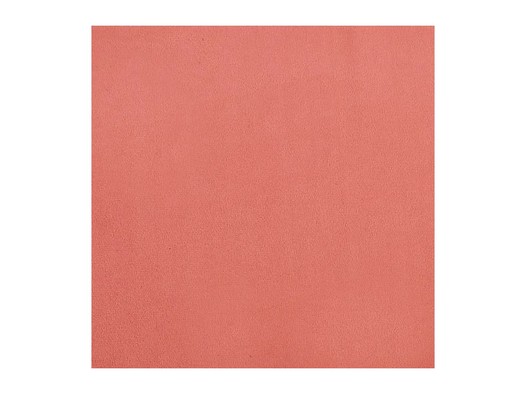 Sofá cama de 2 plazas con dos cojines terciopelo rosa