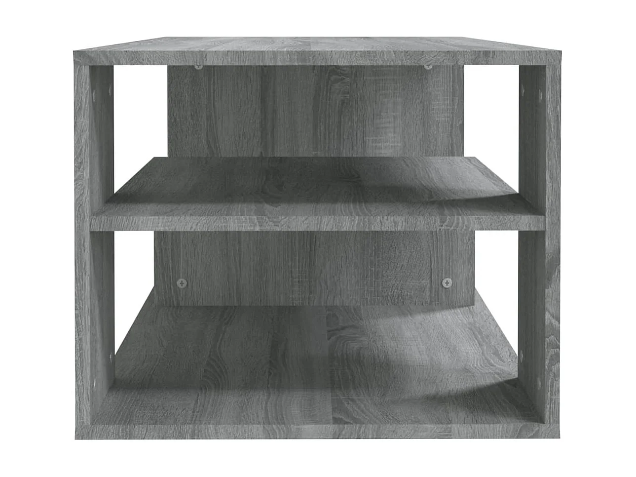 Table basse Sonoma gris 100x50x40 cm Bois d'ingénierie