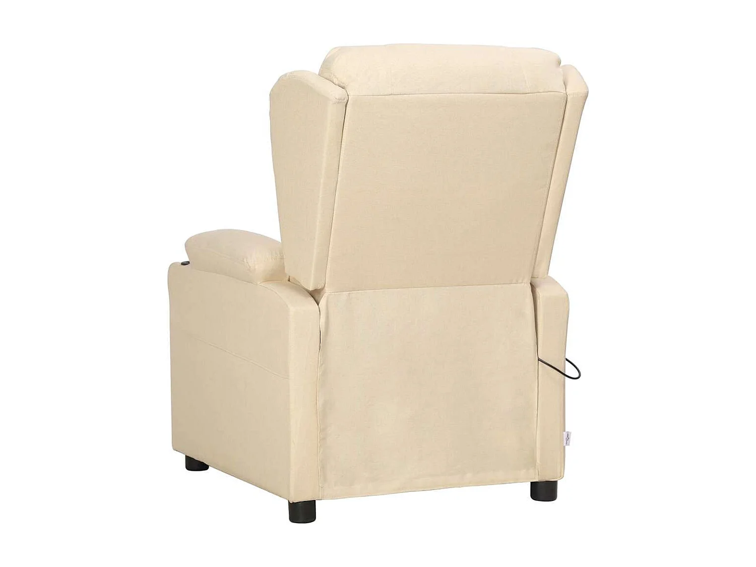 Fauteuil de massage Crème Tissu