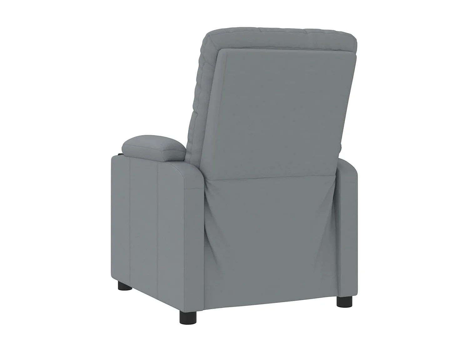 Fauteuil de massage Gris clair Tissu