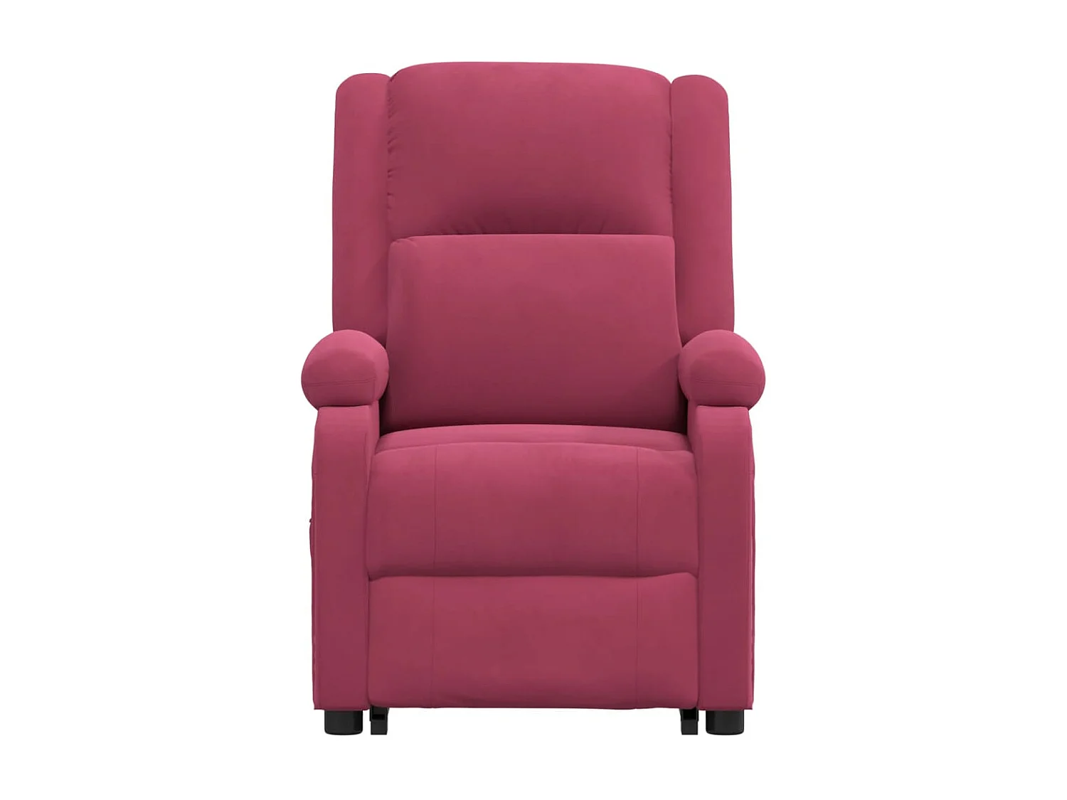 Fauteuil de massage Rouge bordeaux Velours