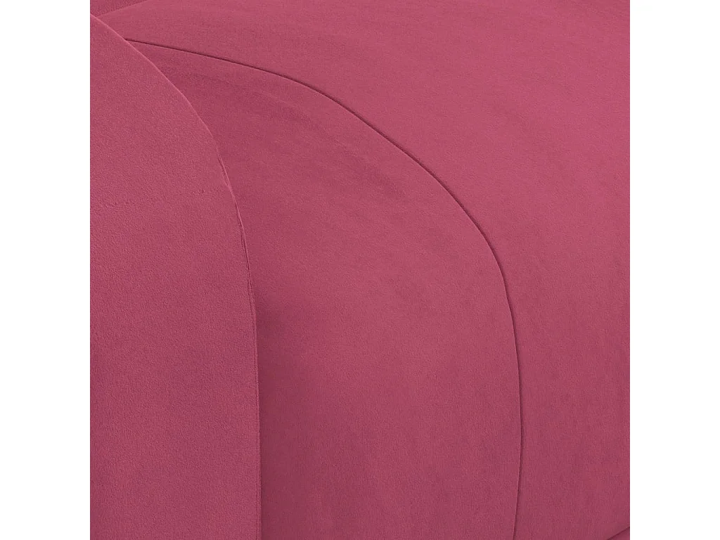 Poltrona elevatória de massagens veludo vermelho tinto