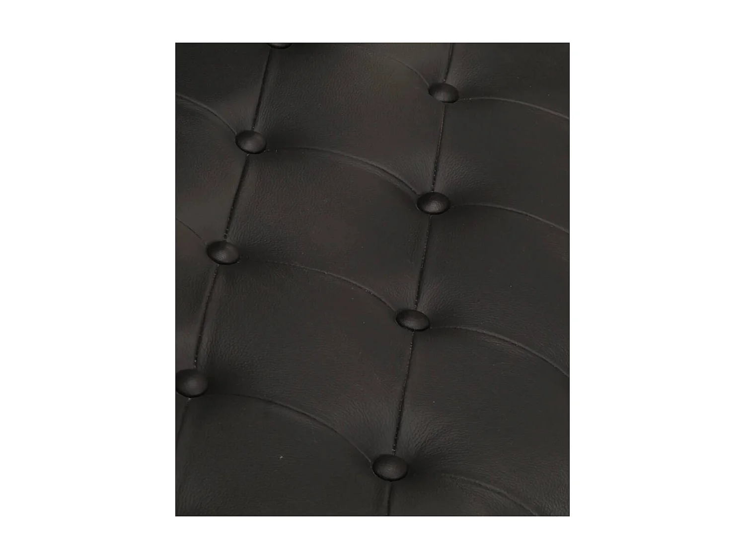 Fauteuil luchtvaartstijl echt leer zwart