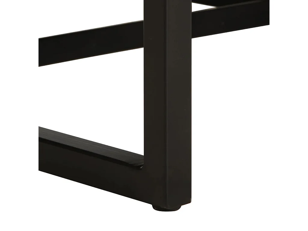 Fauteuil noir cuir véritable
