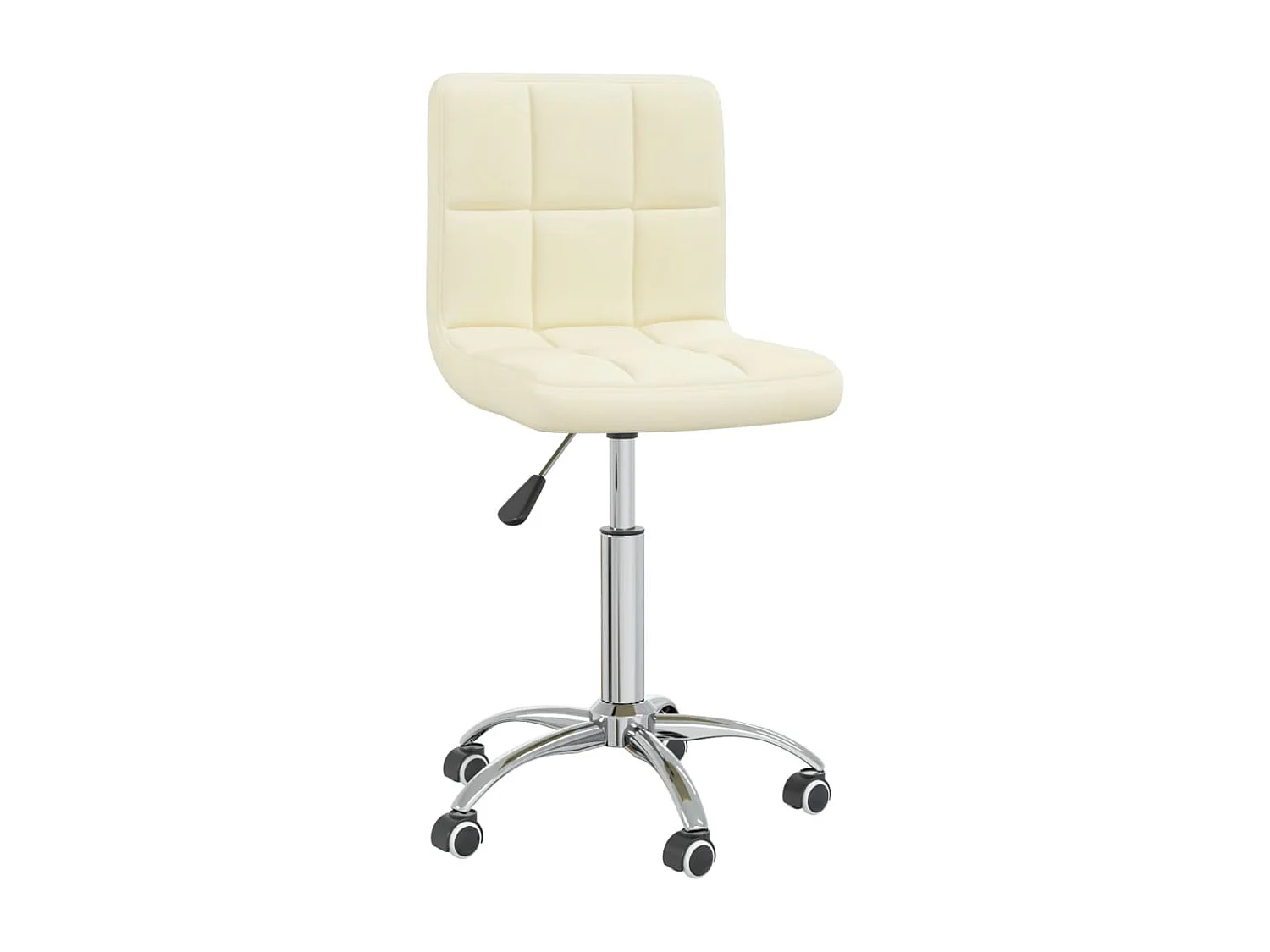 Esszimmerstuhl Drehbar Creme Stoff