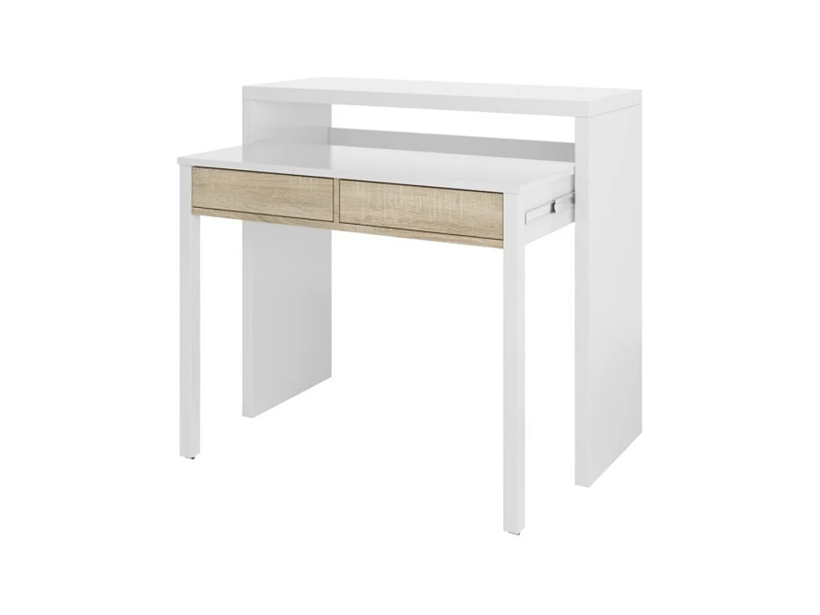Scrivanie consolle  allungabile a 2 cassetti - L100 cm