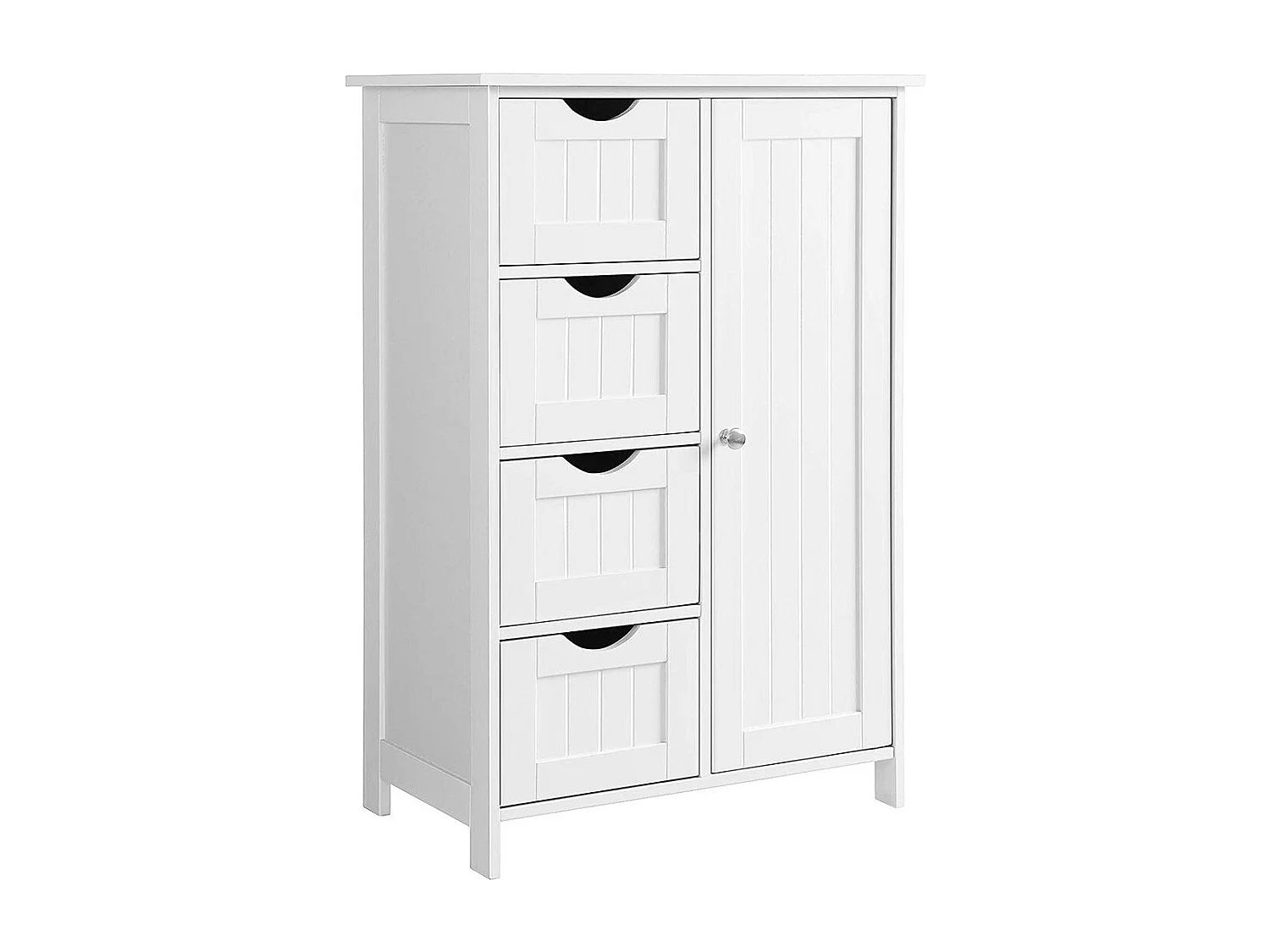 Badkamermeubel 1 Deur 4 Laden - L55 cm