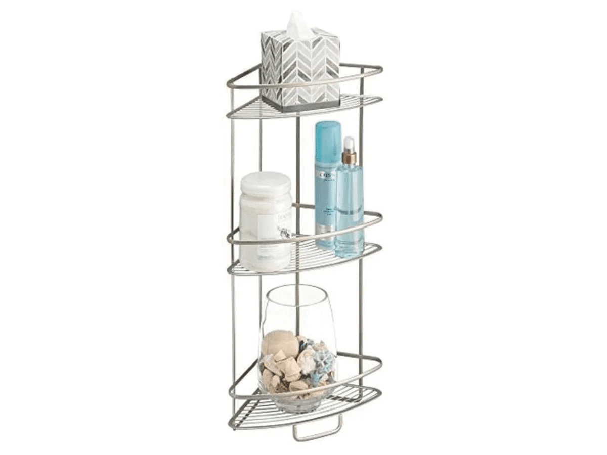 Etagère d'angle de douche