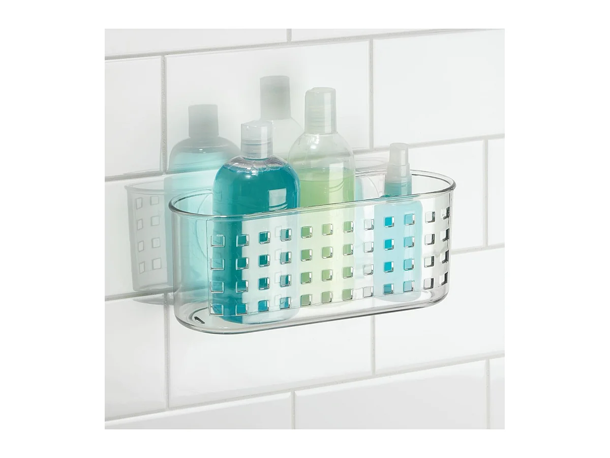 Panier de douche à ventouses