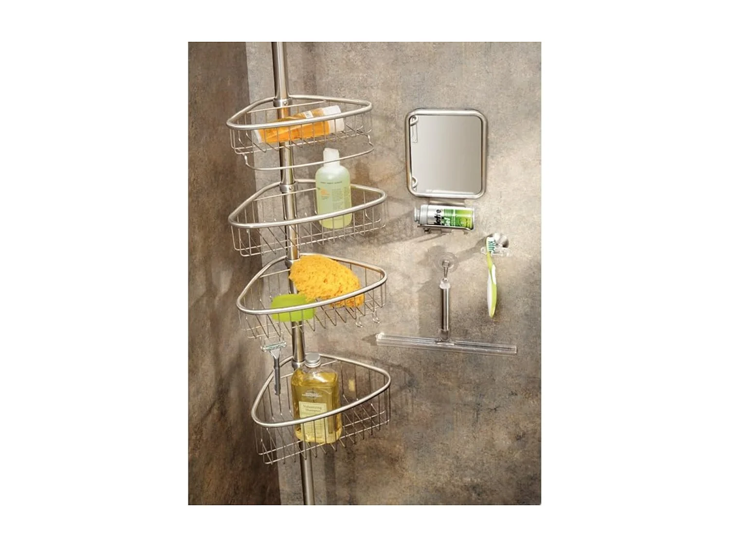 Hoekdoucheplank H60,2 cm - NILO