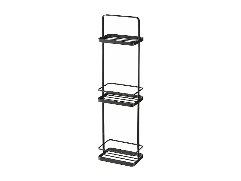 Scaffale da bagno a 3 livelli - H67 cm