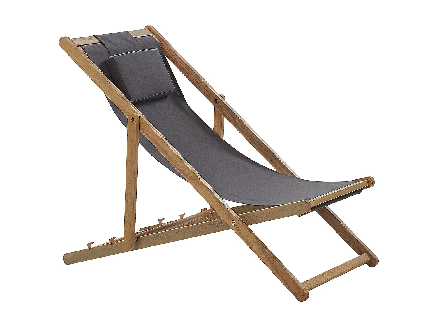 Chilienne pliante AVELLINO Acacia Gris