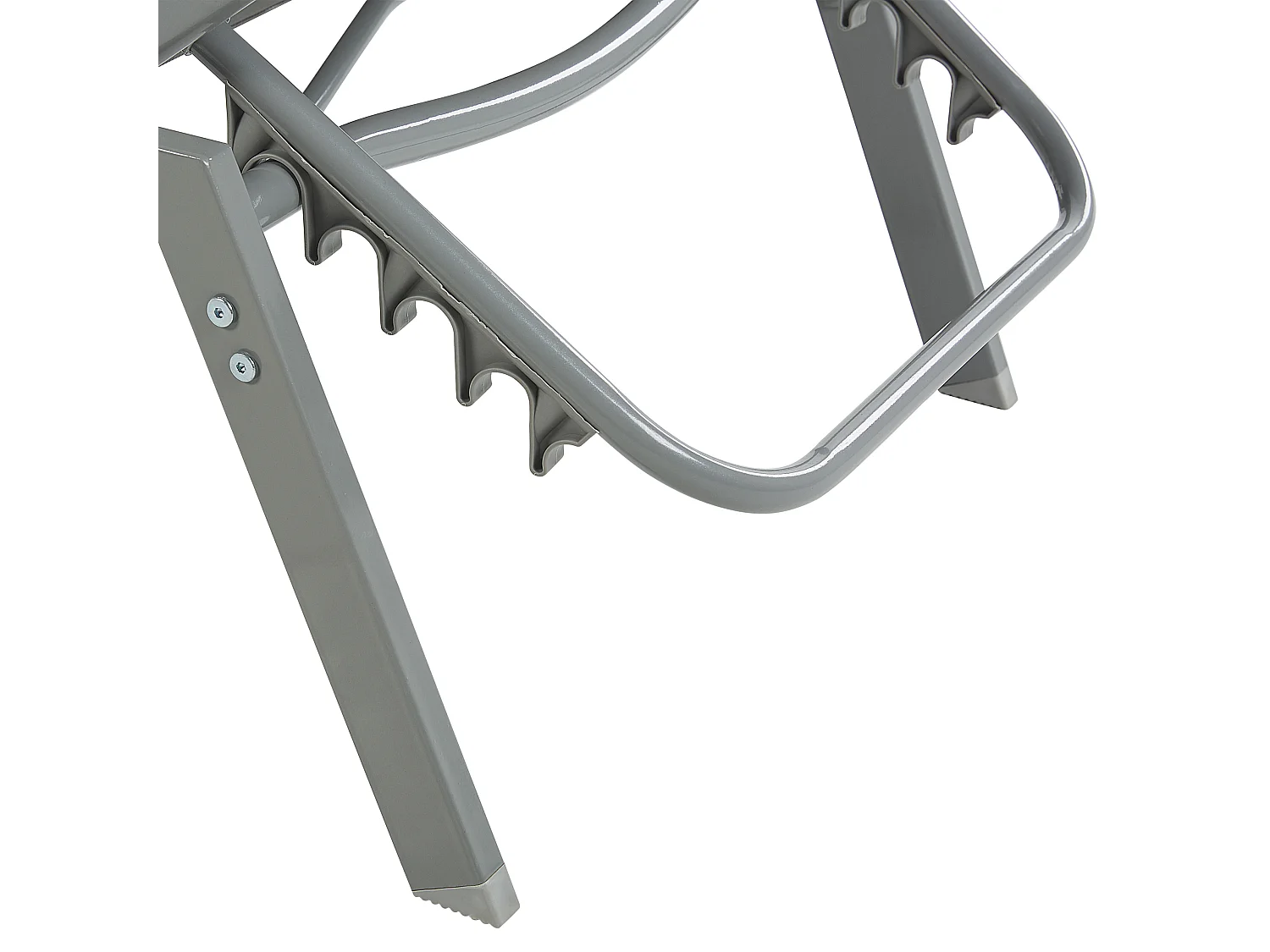 Lettino Prendisole VERNAZZA Metallo Grigio