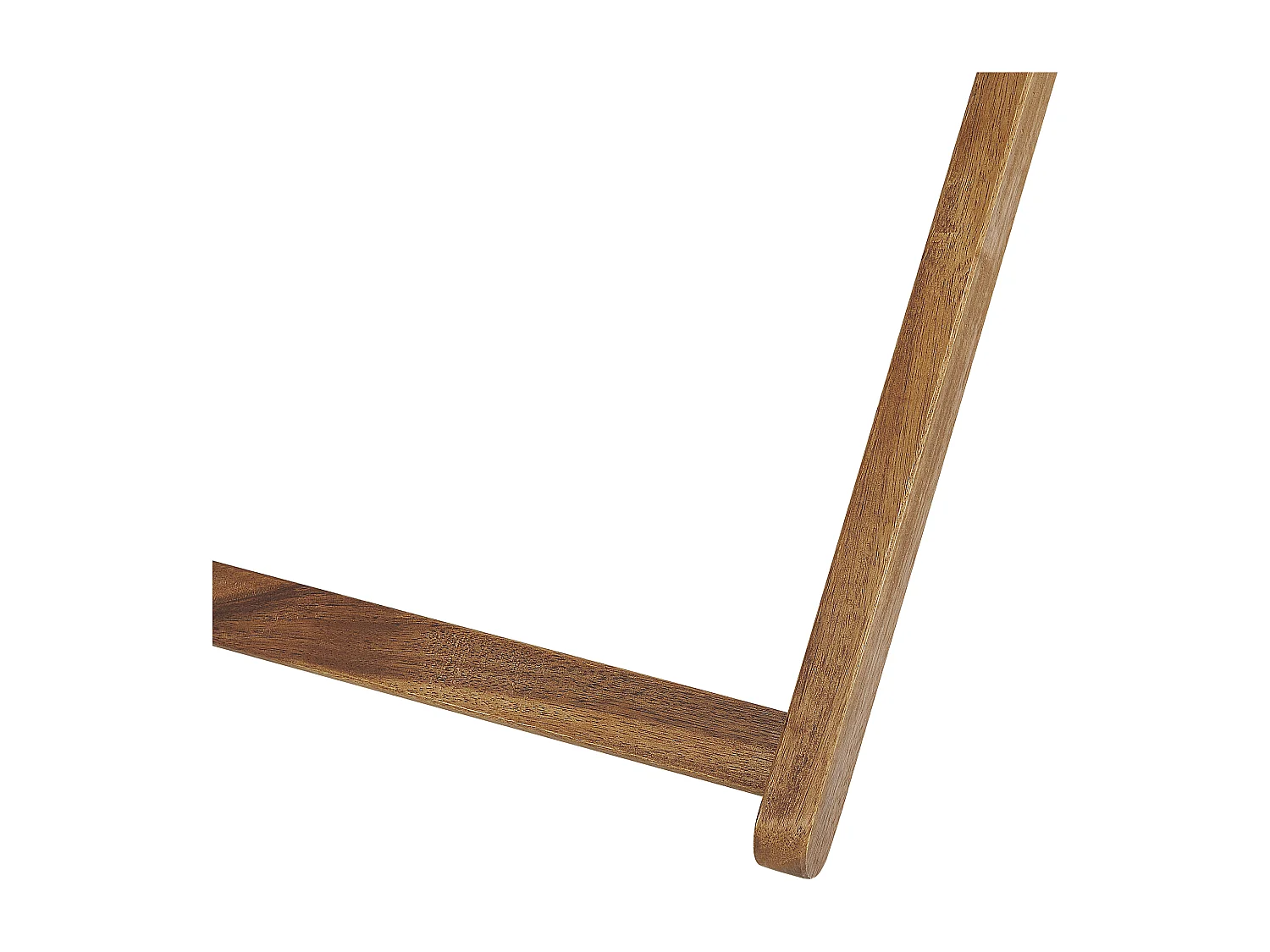 Lot de 2 chiliennes pliantes ANZIO avec tissus de remplacement Motif abstrait Acacia Marron clair