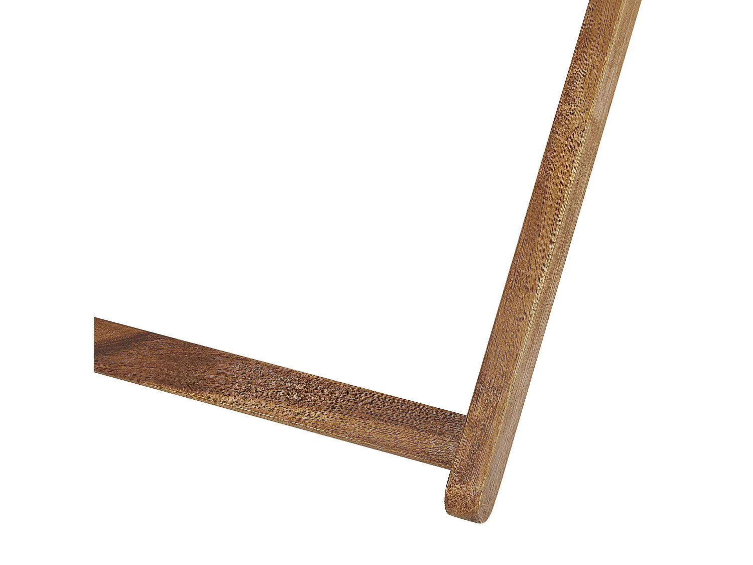 Lot de 2 chiliennes pliantes ANZIO avec tissus de remplacement Motif abstrait Acacia Marron clair